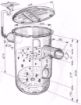 45L Polymer Grease Trap Flow-Diagram