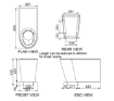 Picture of Commerical Pedestal | Stainless Steel - SS PED