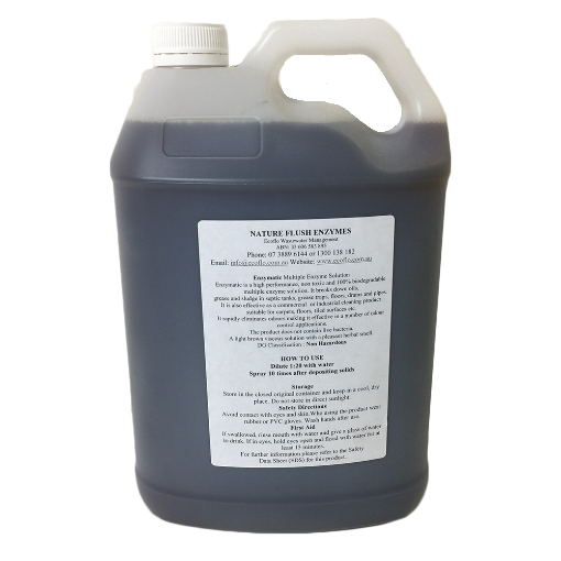 Picture of Nature Flush | Enzymes - Concentrate 5 Litre (Enzymatic)