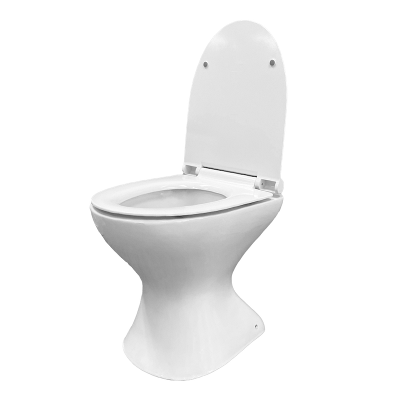 Porcelain Pedestal PANDORA (incl. soft close seat) Waterless