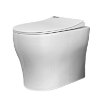 Porcelain Palisade composting toilet pedestal