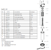 Arkal Super Filter Spring and Seals Kit Parts Diagram