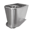 Stainless Steel Commercial Pedestal Composting Toilet