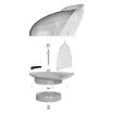 SharkVent™ wind ventilator WCTNZ® explosion diagram