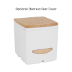 CompoCloset™ | S1 Dry Flush Sealing Toilet Bamboo Seat Cover
