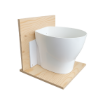 EcoLet™ Separera Mini - RV Backing Plate Toilet Housing Attached