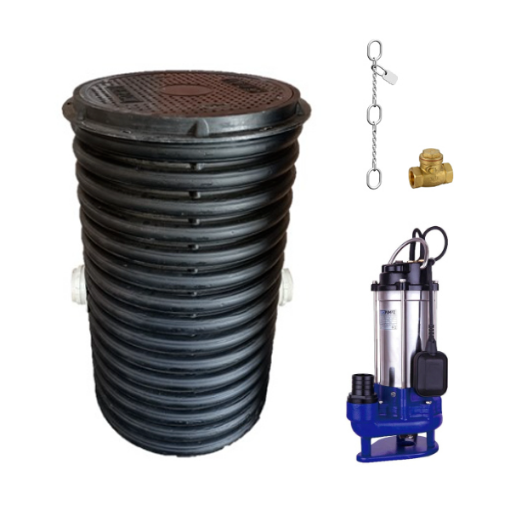 GreyFlow™ WF-UPS250 250L Underground Pump Station