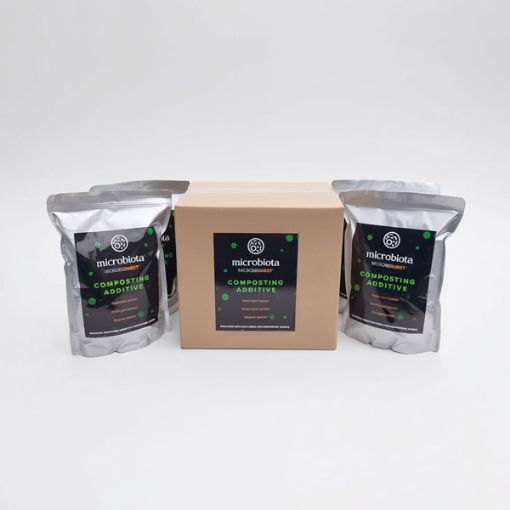 WCTNZ® Microbiota MicrobeBURST™ Composting Additive - 4 Pack