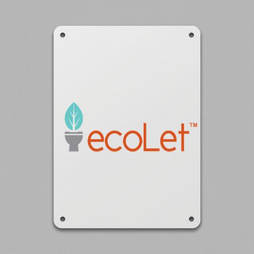 EcoLet™  How to Use Sign